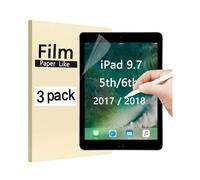 (3 pezzi) Pellicola simile alla carta per lo schermo del tablet Apple iPad 9.7 2017 2018 5a e 6a generazione A1822
