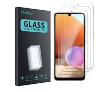 3 Pezzi Pellicola Vetro Temperato per Samsung Galaxy A32 4G Durezza 9H Protezione Schermo, Anti Graffi HD Trasparenza Protettiva Screen Protector Film (Transparente)