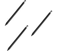3 pezzi Penna stilo per touchscreen Penna stilo capacitiva Strumento di scrittura per telefono Tablet Nero Punta fine Facile da usare