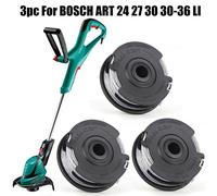 3 pezzi per BOSCH ART 24/27 30 30-36 LI linea decespugliatore alimentazione bobi