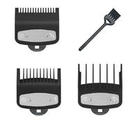 3 pezzi per tagliacapelli Wahl, per protezioni tagliacapelli Wahl con clip in metallo, ricambio professionale per tagliacapelli Wahl senza fili, per protezioni tagliacapelli Babyliss, per 1,5/3/4,5 mm