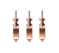 3 Pezzi per Ugello Hotend A Sgancio Rapido per Flashforge AD5X Ugello A Sgancio Rapido 0,8 mm Adverturer Accessori per Stampante 3D