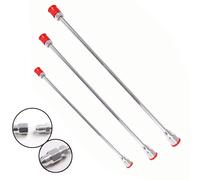 3 Pezzi Per Ugello Spray Airless Prolunga Aste 20cm 30cm 38cm Alluminio