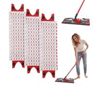 3 Pezzi per Vileda Mocio Revolution Panni Ricambio Kit, per Vileda Ultramax/UltraMax Plus/Easy Wring UltraMax Straccio Pavimenti Ricarica, per Il Lavaggio Sporco Pulizia del Pavimento
