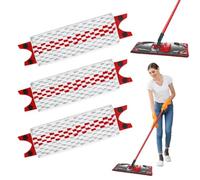 3 Pezzi per Vileda Mocio Revolution Ricambio Kit, per Straccio Pavimenti Vileda Ultramax/UltraMax Plus Ricarica, per Pavimento del Il Lavaggio Sporco