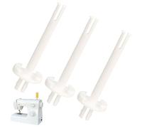 3 pezzi perni bobina per macchina da cucire, compatibile con Toyota RS2000, supporto bobina bianco in plastica (6x2 cm) accessori telaio navetta, parti di ricambio per macchine