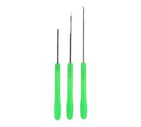 3 Pezzi Pesca alla carpa Capelli Rigs Boilie Rig Hook Needle Stringer Needle Drill Needle Fatti a mano Carp Rigs