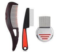 3 Pezzi Pettine Forfora Cuoio Capelluto Forfora Pettine A denti Cavi Pettine Capelli Con Manico Pettine per Pulizia Cuoio Capelluto per Il Massaggio del Cuoio Capelluto, per Donne Uomini