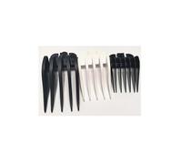 3 pezzi pettine per tagliacapelli n. 8. 10 e 12 di ricambio compatibile con Wahl Xtender Blender, ChromePro Academy Collection Clipper