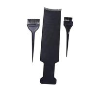3 Pezzi Pettine per Tintura Chioma, Spazzola Nera in Plastica | Strumento per Colorazione, Facile da Pulire, Aiuta a Evitare Contatto con Radice, per Uso Domestico