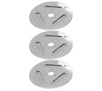 3 Pezzi Piastra Sonora, Acciaio Inox Argento, Montaggio Fai da Te | Bollitori Elettrici e Tè, Aiuta a Ripristinare il Fischio, Tenuta Aderente Contro Perdite di Vapore