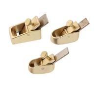 3 Pezzi Piatto in Ottone Liutaio Strumento Liutaio Legno Piatto Pollice Oro