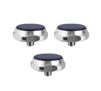 3 pezzi piccolo strumento for pulsante a pistone tromba pressa accessorio for strumenti musicali accessori in materiale ABS pulsanti for le dita