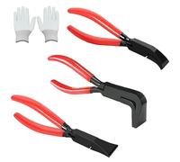 3 Pezzi Piega Lamiera Manuale, Set di 3 Pinza Piegate 45°90°180°, Pinze Piegate da Larghezza 2,2cm, 2,5cm, 2,5cm, Pinze Manuali per Piegare le Lamiere, per Tetti, Idraulici, Officine e Fai Te