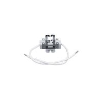 3 pezzi - Portalampada OMNILUX GY9.5 Bianco per Illuminazione Professionale