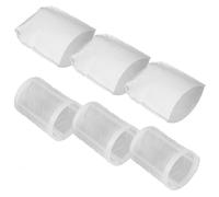 3 pezzi prefiltro + 3 pezzi filtri per aspirapolvere Makita CL100/CL106/CL180/DCL180, prefiltro 451208-3, parte filtro 443060-3