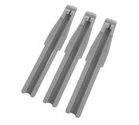 3 pezzi Professionale Make up Temperamatite strumento assistente con 4 scanalature per affilare sopracciglia, labbra, temperamatite sopracciglia