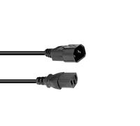 3 pezzi - Prolunga Omnitronic 3x1,0 mm², 3 m, Nero - Connessioni Dispositivi a