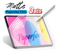 3 pezzi Protezione schermo in PET opaco antiriflesso, compatibile con iPad 11a/10a generazione, iPad Pro 2024, iPad 10, iPad Mini 7, iPad Air 13, iPad Pro 11, iPad A16 11a/10a generazione (2025/2022),