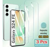 3 pezzi Protezione schermo in vetro temperato, compatibile con Samsung Galaxy A57 A37 A17 A07 A56 A36 A26 A16 A06 A55 A35 A25 A15 A05 A54 A34 A24 A14 A04 A73 A53 A33 A23 A13 A03 A72 A52 A32 A12 A02 A7