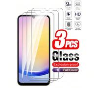 3 pezzi Protezione schermo in vetro temperato ultra HD, copertura completa, antideflagrante, resistente ai graffi, compatibile con Xiaomi 15t 14t 13t Poco C75 C65 C85 14c 13c A4 A5 4G/5G Note 13 14/co