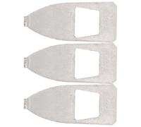 3 Pezzi Punte Arco Violino in Metallo Argento | Accessorio per Violino e Archi, Finitura Lucida Liscia, per Studenti e Maestri, Scuole e Laboratori