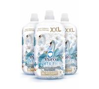3 Pezzi Puro Amore Ammorbidente Concentrato 86 Misure XXL Bianco Latte