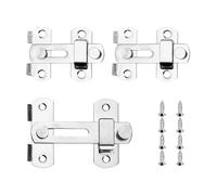 3 Pezzi Realizzati Con Viti In Acciaio Inossidabile, Viti, Chiusure Per Porte Durevoli, Accessori Per Mobili, Adatti A Porte, Finestre E Armadi.