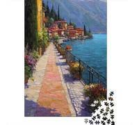 3 Pezzi Romantic Scenery Set Di Biancheria Da Letto Stampa 3d Morbida Microfibra Con Chiusura A Strappo Lakeside Town Path Per Tutte Le Stagioni Per Bambini,Ragazzi E Ragaz 70x50cm/1000pcs