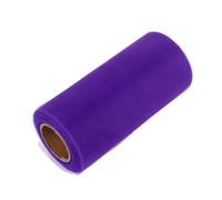 3 Pezzi Rotolo 22 15 Cm Tulle Viola Scuro Per Matrimonio Fai Da Te