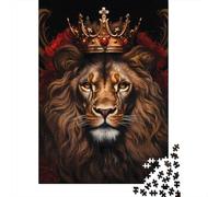 3 Pezzi Royal Lion Set Di Biancheria Da Letto Stampa 3d in Microfibra Con Chiusura A Strappo Fantasy Royal Art Per Tutte Le Stagioni Per Bambini,Ragazzi E Ragaz 52x38cm/1000pcs