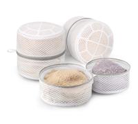 3 pezzi Sacchetti per bucato a nido d'ape resistenti per capi delicati, grande sacchetto per il lavaggio della biancheria 8 x 8 x 8 pollici