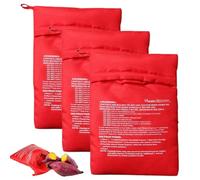 3 Pezzi Sacco Cuoci Patate In Microonde, Sacchetto per Patate Microonde Patata Fornello Borsa, Sacchetti per Microonde per Patate, Patate Microonde Fritte, per Patate Tortillas Pannocchie di Mais