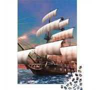 3 Pezzi Sailboat at Sunset Set Di Biancheria Da Letto Con Stampa 3D in Microfibra Con Chiusura A Strappo Historical Maritime Scene Decorazione Per La Camera Da Letto Per Bambini,Ragazzi E Ragaz 52x38c