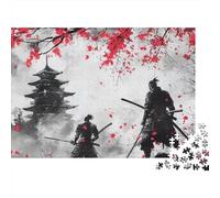 3 Pezzi Samurai Warriors Set Di Biancheria Da Letto Stampa 3d Morbida Microfibra Copripiumino Con Cerniera Traditional Japanese Art Style Per Tutte Le Stagioni Per Ragazzi E Ragazze 70x50cm/1000pcs