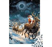 3 Pezzi Santa Claus Sleigh Set Di Biancheria Da Letto Stampa 3d Morbida Microfibra Copripiumino Con Cerniera Christmas Winter Scene Decorazione Per La Camera Da Letto Per Ragazzi E Ragazze 38x26cm/100