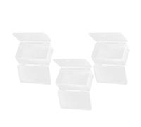 3 Pezzi Scatola Porta-unghie a Doppio Strato Manico, Plastica ABS | Organizer Scomparti Separati e Struttura a Due Livelli, per Gel Unghie, Tavolo e Studio