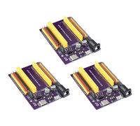3 pezzi Scheda breakout per ESP32 da 38 pin Scheda per ESP32 io Scheda di espansione per ESP32 per scheda di sviluppo per ESP32 con passo da 25,5 mm/24 mm
