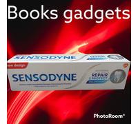 2 pezzi Sensodyne Dentifricio REPAIR & PROTECT Whitening Ripara Profondità 75ml