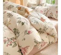 3 pezzi Serie "Spring Day" 2026, set di biancheria da letto in cotone con stampa floreale americana, 2 federe + 1 copripiumino 150cm*200cm,180cm*200cm,200cm*200cm,200cm*220cm,220cm*240cm,135cm*200cm,1
