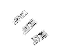 3 Pezzi/Set 3mm 4mm 6mm Curling Piedino Piedino Accessori per Macchine Utensili per Macchine da Cucire per Uso Domestico Doppio Piedino Laminato Piedino Elegante e Popolare Durability And attractio