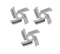 3 Pezzi/set 4 Lame Con Foro Esagonale Parti Del Tritacarne Tipo 5 Coltello Tritacarne In Acciaio Inossidabile Antiruggine