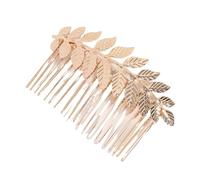 3 pezzi/set accessori for capelli da sposa fermagli for a foglia for le donne forcina for copricapo in cristallo for matrimonio per Capelli da Sposa(Gold style A)