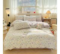 3 pezzi Set biancheria da letto "Spring Day" 2026 con motivi floreali colorati e accoglienti per camera da letto, 2 federe + 1 copripiumino 150cm*200cm,180cm*200cm,200cm*200cm,200cm*220cm,220cm*240cm,