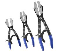 3 Pezzi Set di Pinze per Fascette per Tubi Flessibili Blu, Robusta e Facile da Usare, Pinza per Stringitubo, Multifunzione, Pinza per Fascette Stringitubo, per Tubi del Carburante (blu)