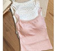 3 pezzi Set di reggiseno a balconcino con fiori e bordi in pizzo, stile francese per ragazze adolescenti, imbottito e push-up, senza ferretto amovibile 14Y,12Y,13Y,15YGeometrico,Colore unico,PiantePol