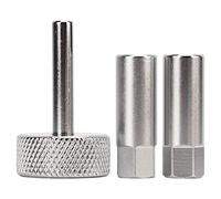 3 Pezzi Set di Strumenti di Regolazione della Valvola della Punteria, KIMISS Punteria della Valvola dello Scooter del Motociclo 8 Prese 9 Mm con Controdado 3 Mm Driver di Tipo Quadrato per Moto ATV