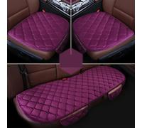 3 pezzi / set lussuoso cuscino caldo coprisedile per auto coprisedile universale