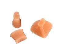 3 pezzi/set marrone gomma flauto trill chiave paraurti sughero