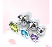 3 pezzi/set metallo Plūg massaggio schiena Bûtt per donna e uomo (varie dimensioni)